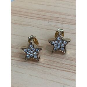 Gold CZ Star Earrings #star #mom